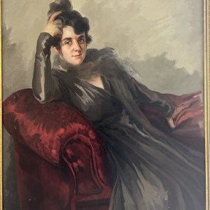 Lady on the couch