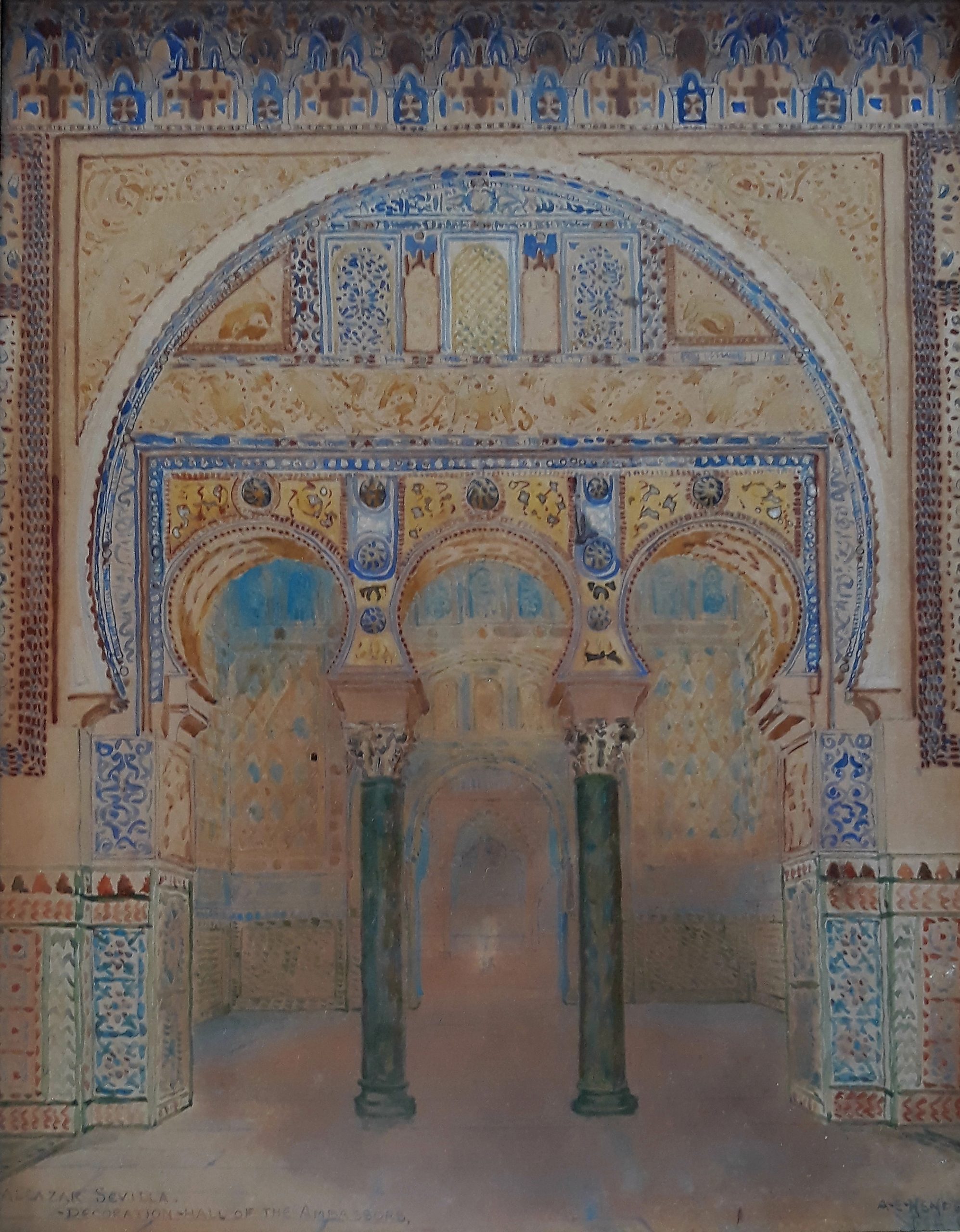 Decoration of the Alcázar of Seville 1 Decoration of the Alcázar of Seville