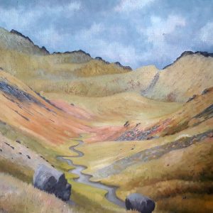 Mountains and River
