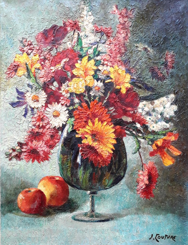 flores natureza-morta vibrante couture