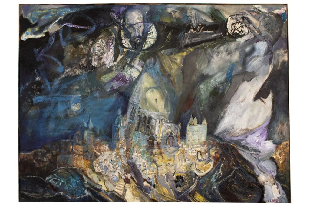 Onyrica 22 homenagem a el greco pintura