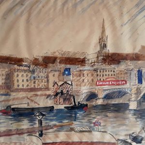 View of the Seine with Bridges