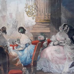 Intérieur d'une Loge de l'Opéra